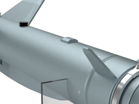 Missile da crociera CAKIR Modello 3D