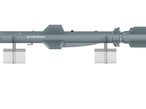 Missile da crociera CAKIR Modello 3D
