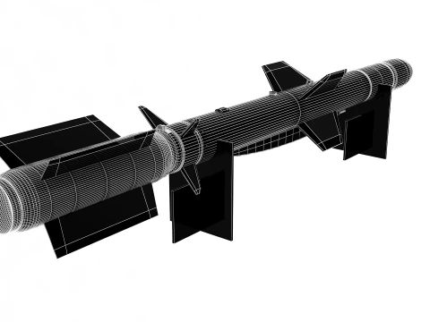 Missile da crociera CAKIR Modello 3D