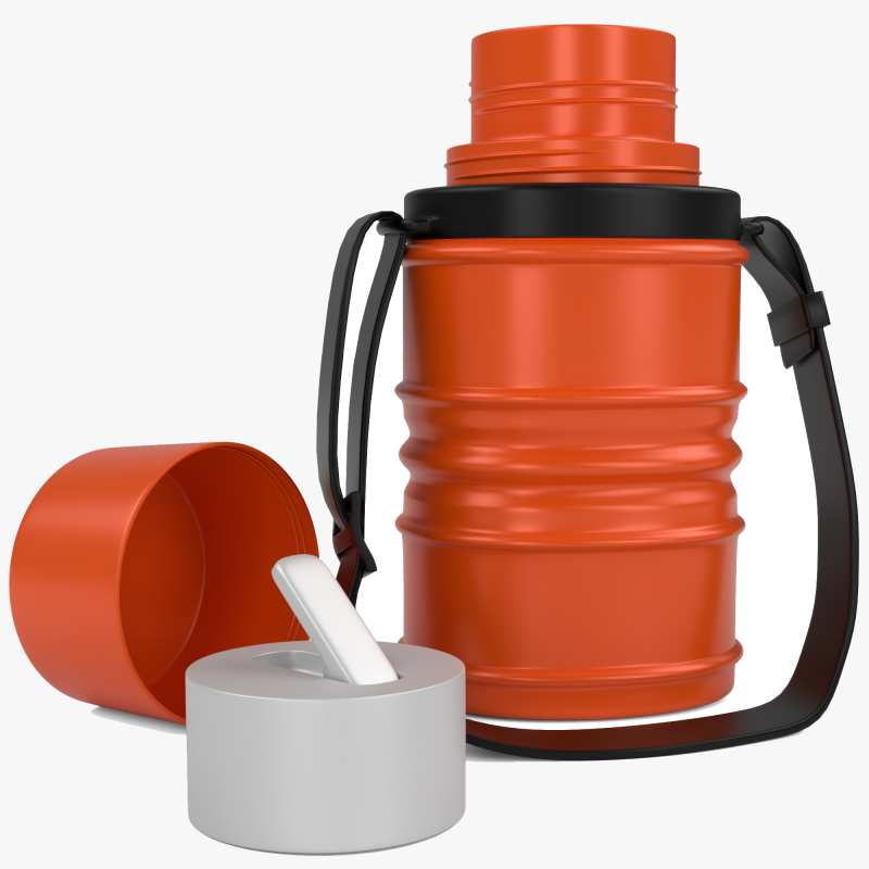 スクールウォーターボトル 3Dモデル .c4d .max .obj .3ds .fbx .stl .blend