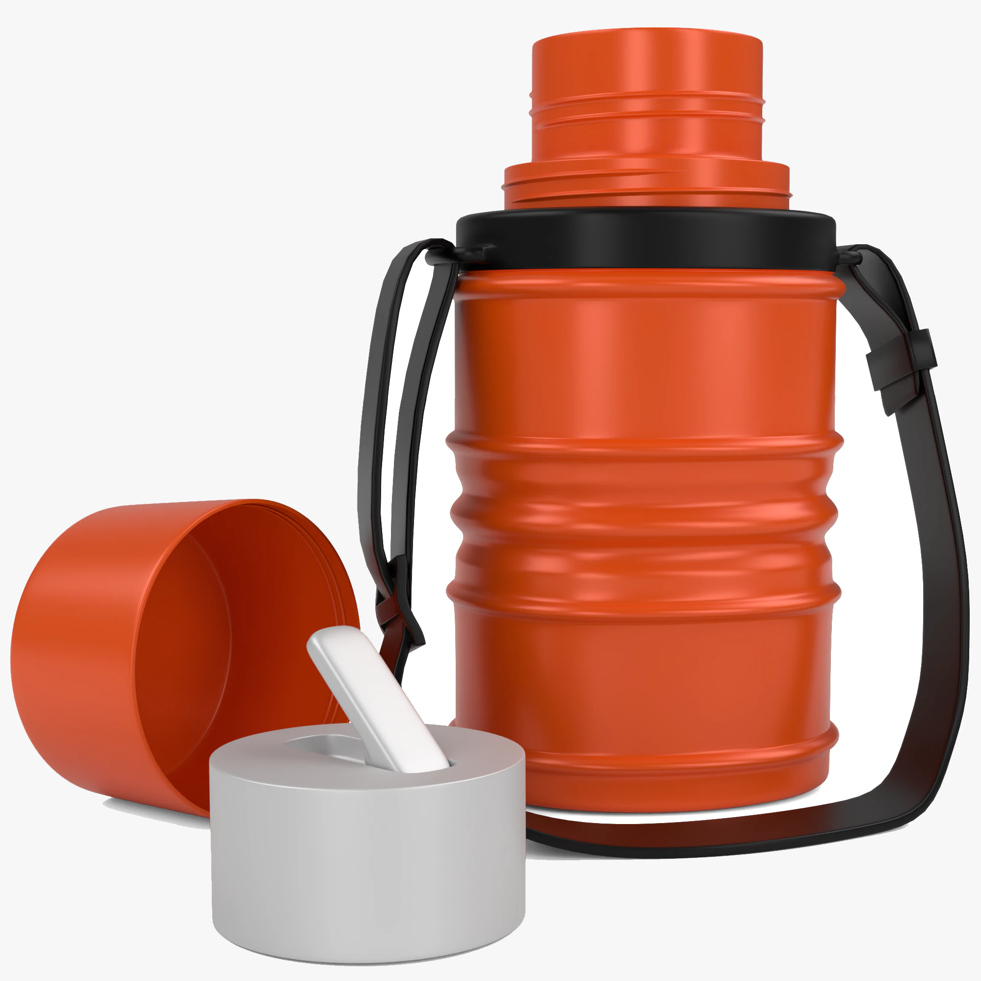 School Water Bottle 3D Model .c4d .max .obj .3ds .fbx .stl .blend 