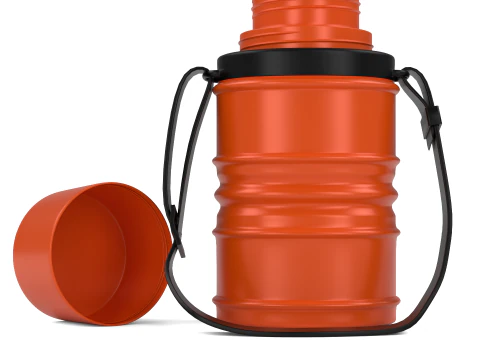 School Water Bottle 3D Model