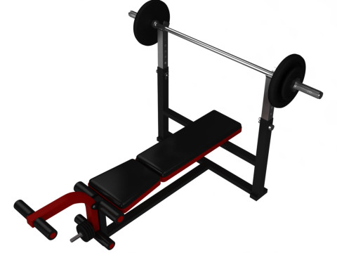 Gewicht bank 3D Model