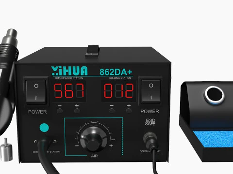 Ремонтно-паяльная станция 3D Модель