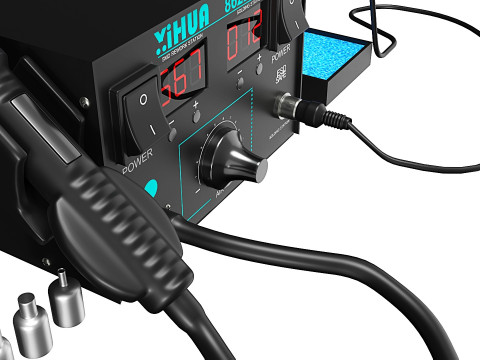 Rework- en soldeerstation 3D Model