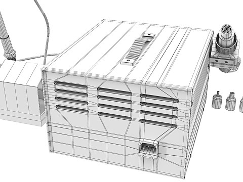 Rework- en soldeerstation 3D Model
