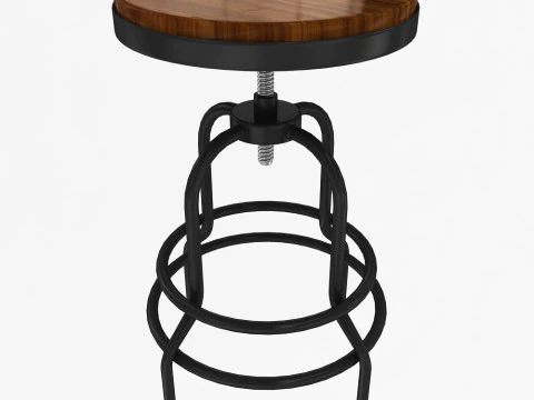 Industri&euml;le Mansardkruk 3D Model