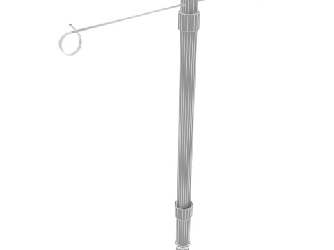 Suporte para IV Pólo Modelo 3D