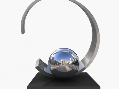 詹姆斯·凯尔西雕塑 3D 模型