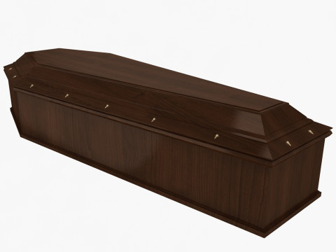 Ahşap tabut 3D Model