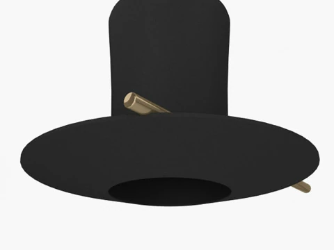 Sombrero y varita de mago Modelo 3D