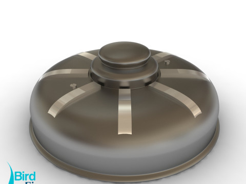 광산 폭탄 3D 모델