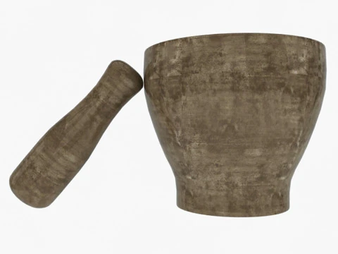 Mortar Pestles 3D Model