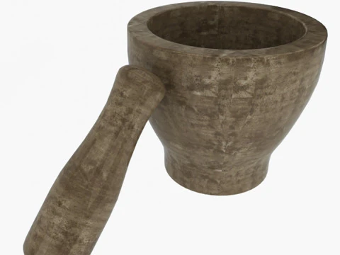 Mortar Pestles 3D Model