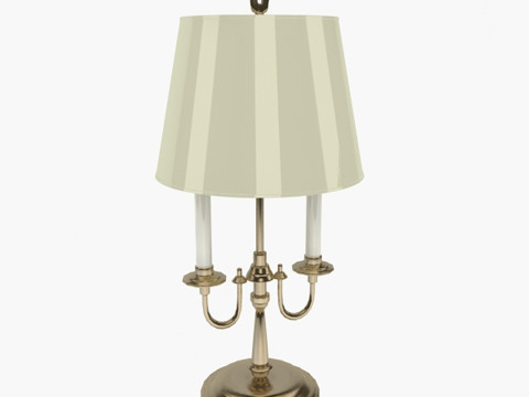 Old Table Lamp 3D Model