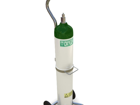 Кислородный баллон 3D Модель