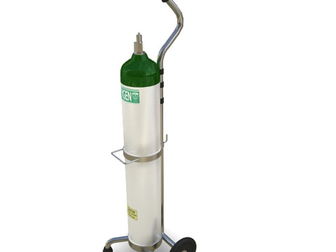 Кислородный баллон 3D Модель