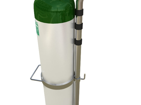 Кислородный баллон 3D Модель