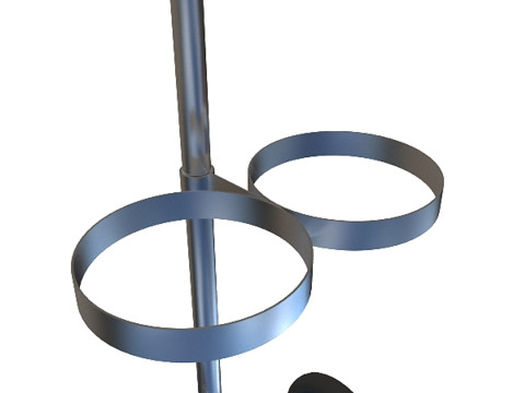 ऑक्सीजन टैंक गाड़ी 3D मॉडल