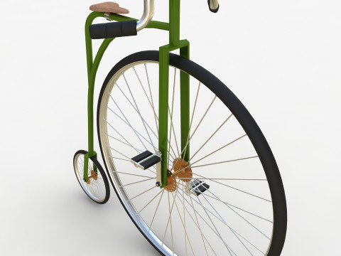 Penny-Fahrrad 3D Modell