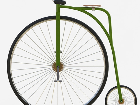 Penny-Fahrrad 3D Modell