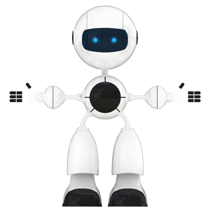 AI Android робот 3D Модель .c4d .max .obj .3ds .fbx .stl .blend