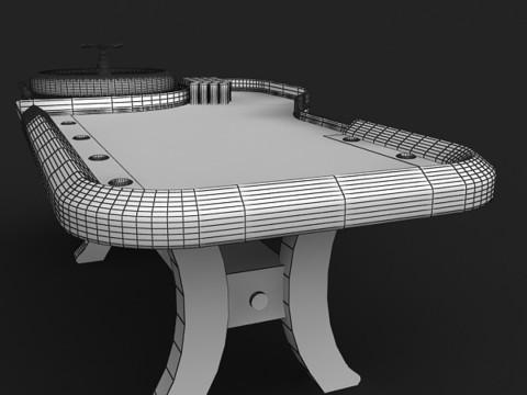 Tavolo della roulette Modello 3D