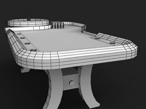 Tavolo della roulette Modello 3D
