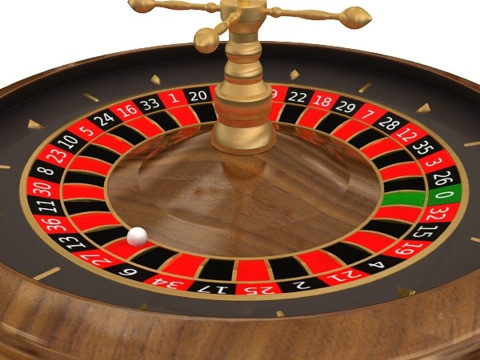 Tavolo della roulette Modello 3D