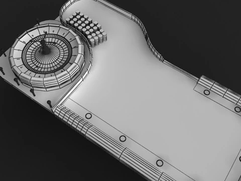 Рулетка 3D Модель