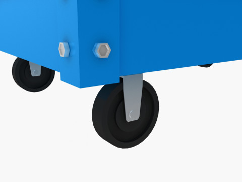 Tool Trolley 3D Model