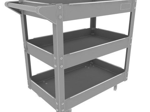 Tool Trolley 3D Model
