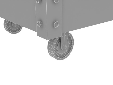 Tool Trolley 3D Model