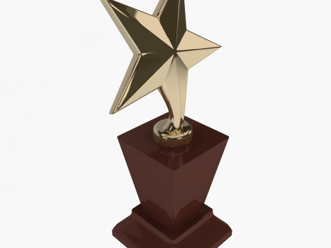 Meisterschaftstrophäe 3D Modell