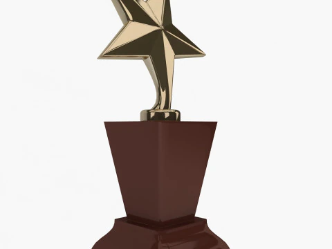 Championship Trophy 3D Model