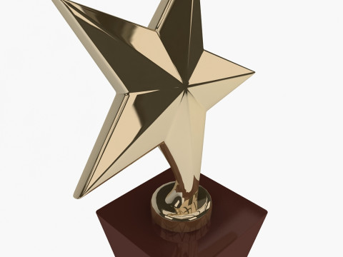 चैंपियनशिप ट्रॉफी 3D मॉडल