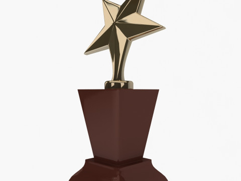 चैंपियनशिप ट्रॉफी 3D मॉडल