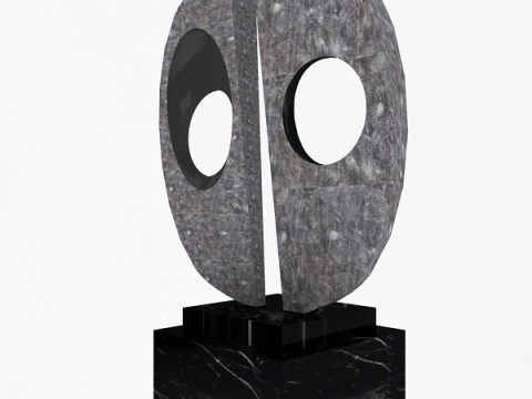 Sculpture Deux Amants Modèle 3D