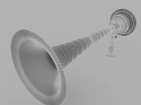 Vehicle Air Horn 3D Model