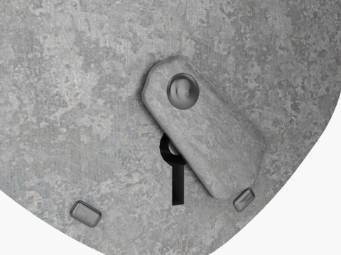 Vintage Padlock 3D Model