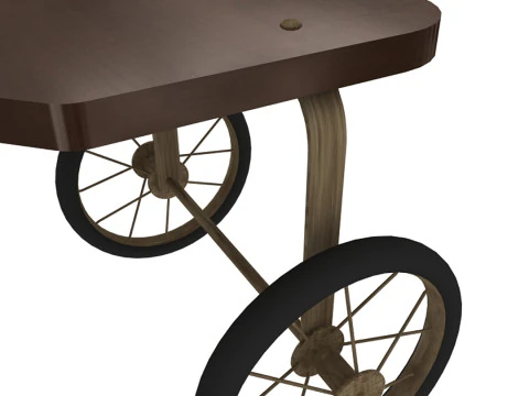Vintage Tricycle 3D Model