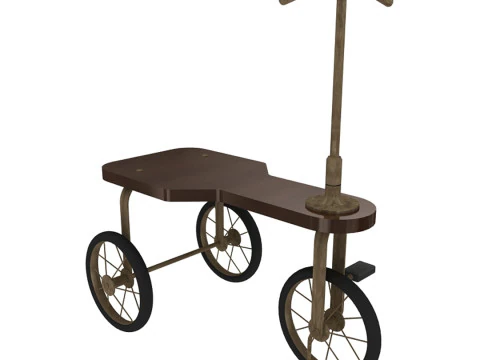 Vintage Tricycle 3D Model