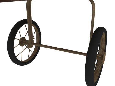Vintage Tricycle 3D Model