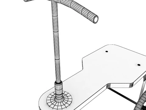 Vintage Tricycle 3D Model