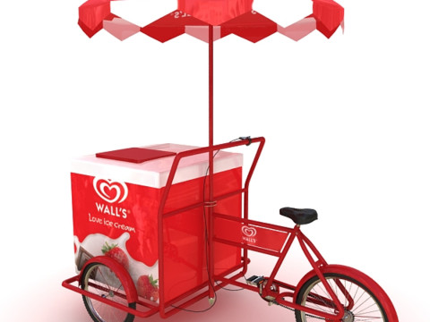 Muren ijskar 3D Model