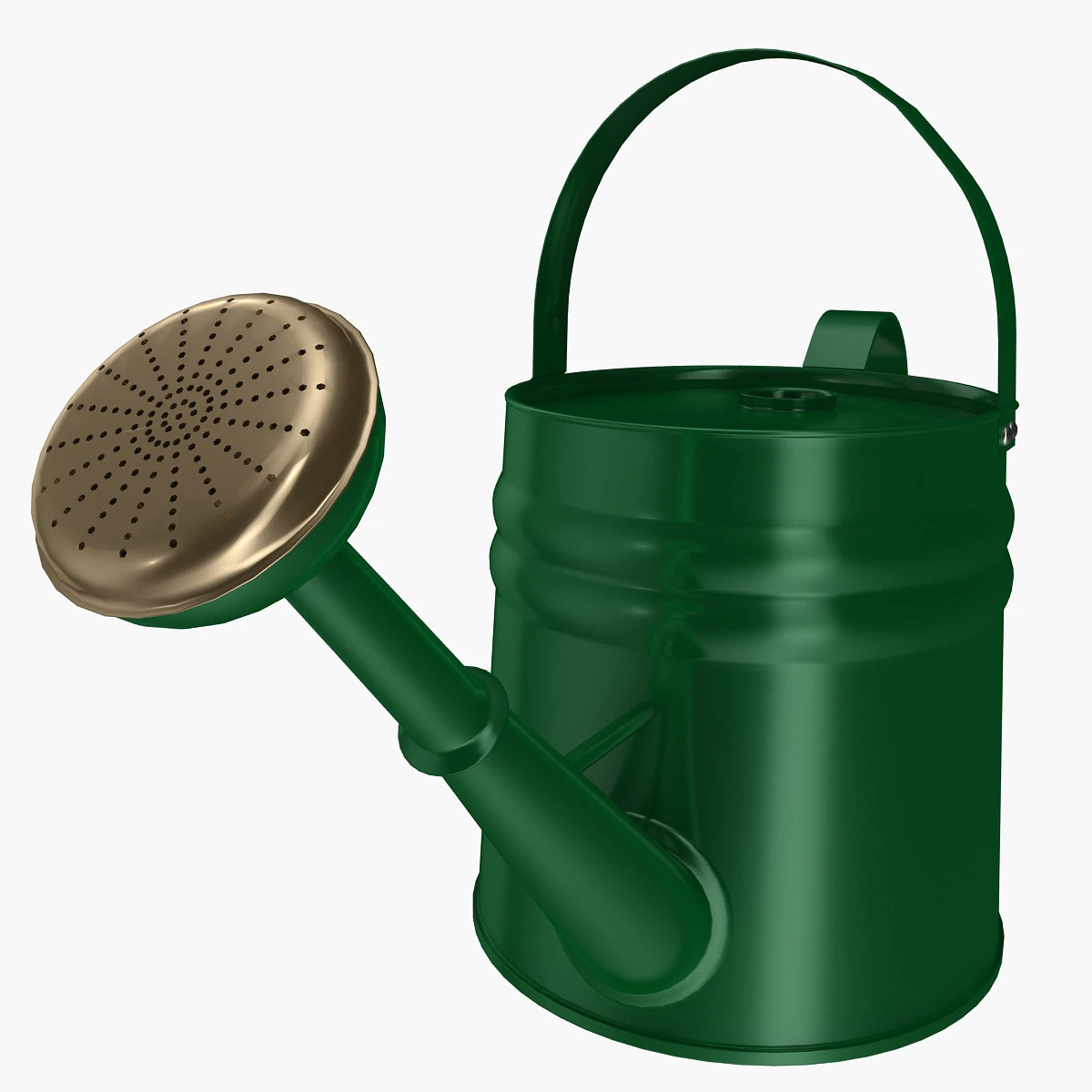 Watering Can 3D Model .c4d .max .obj .3ds .fbx .stl .blend 