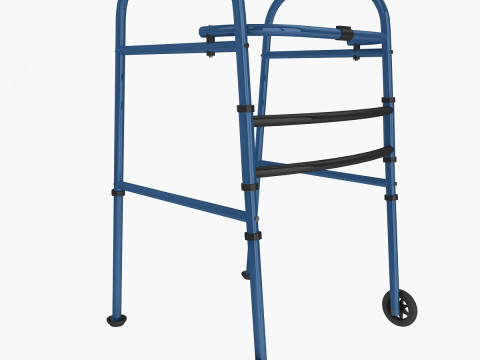 Andador com rodas Modelo 3D