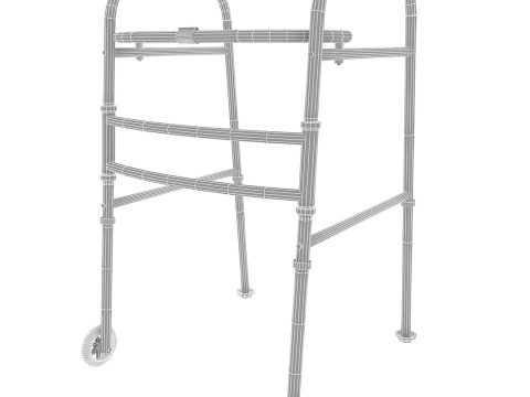 Wheeled Walker 3D Model