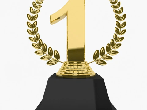 Winner Trophy 3D Model