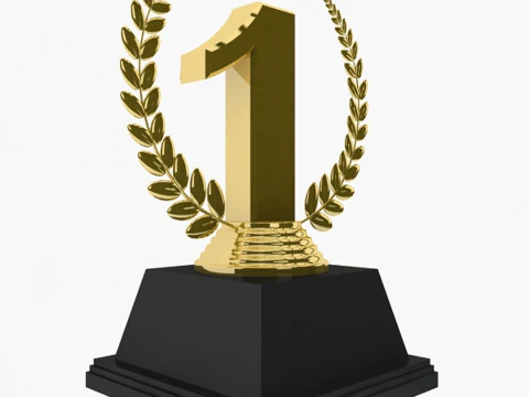 Winner Trophy 3D Model